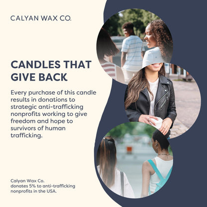 Calyan Wax Co. Apples & Maple Bourbon 2 Wick Candle - 37 Hour Burn | Soy Wax