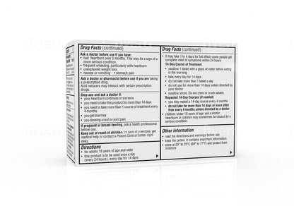 Camber Omeprazole 20mg Delayed-Release Tablets | Heartburn & Acid Reflux Relief (42 Count)