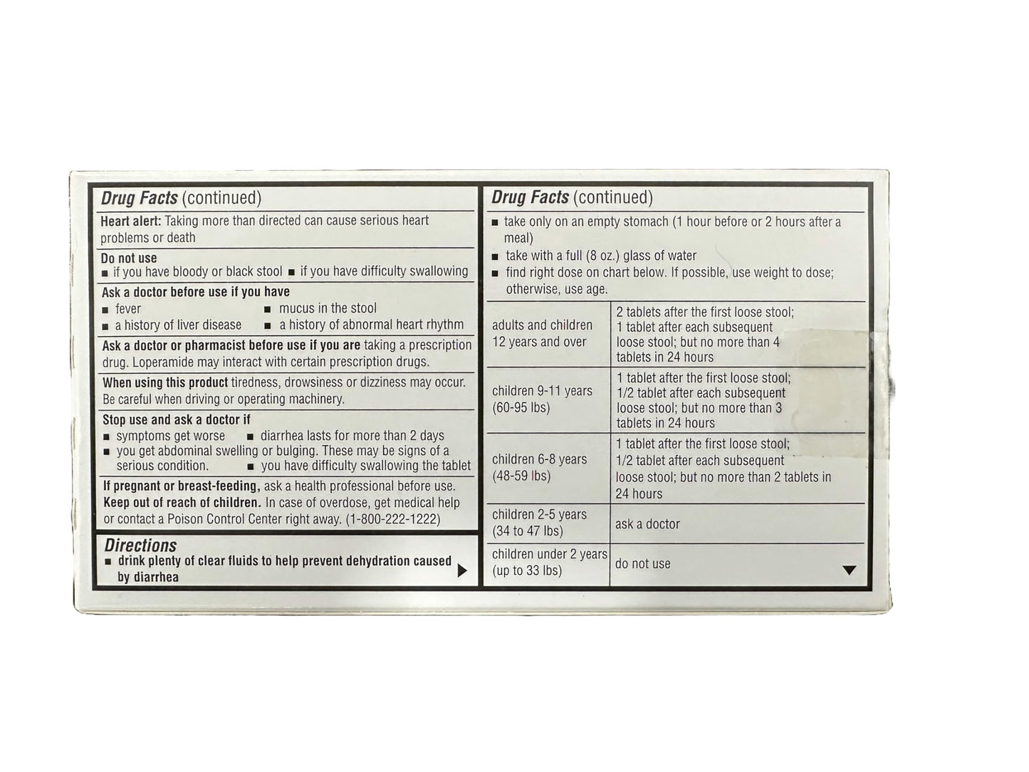 Camber Pharmaceuticals Loperamide & Simethicone Multi-Symptom Tablets – 24 Count