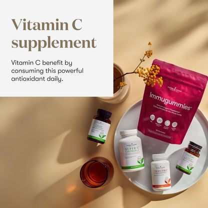 Young Living Super C Chewable Tablets 90ct – Vitamin C with Orange Essential Oil