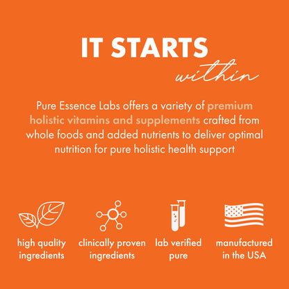 Pure Essence Candex Supplement – Yeast Overgrowth Support with Digestive Enzymes | 80 Capsules | Pure Essence Labs