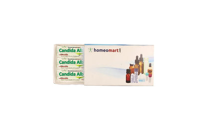 Candida Albicans Homeopathy Pellets 1M Potency Pack of 3 - Homeomart