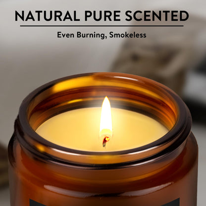 Candles for Men - 6 Pack Scented Soy Candles Set | Natural Aromatherapy Gift