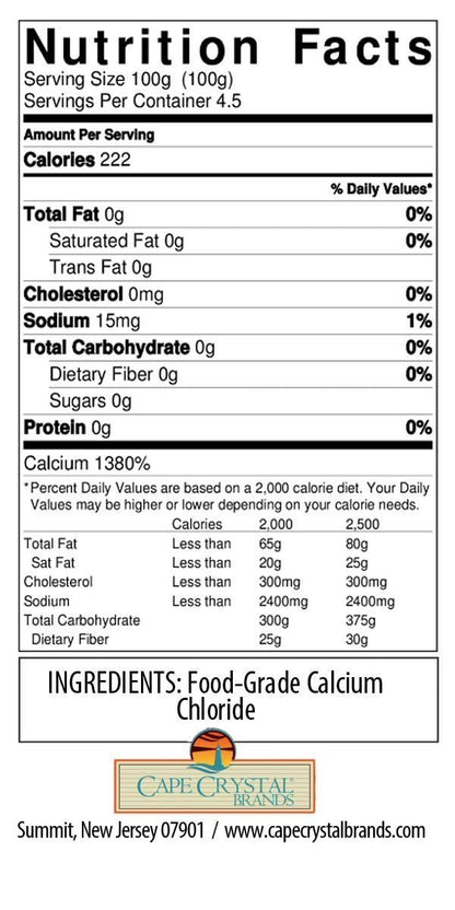 Cape Crystal Spherification Kit: Sodium Alginate & Calcium Chloride (4 oz)