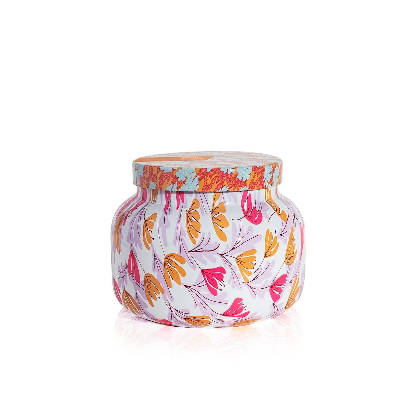 Capri Blue Pineapple Flower Scented Candle | Pattern Play 19 oz Jar | Soy Wax