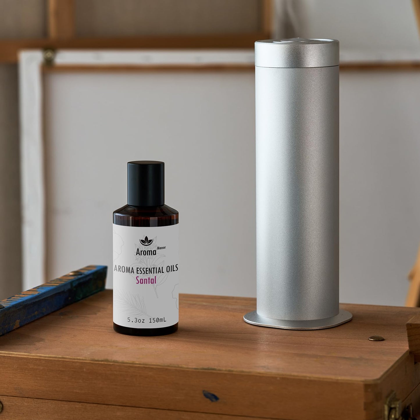 Car Diffuser Oil - Santal Essential Oil Blend | Luxury Hotel Inspired Aromatherapy 150ML