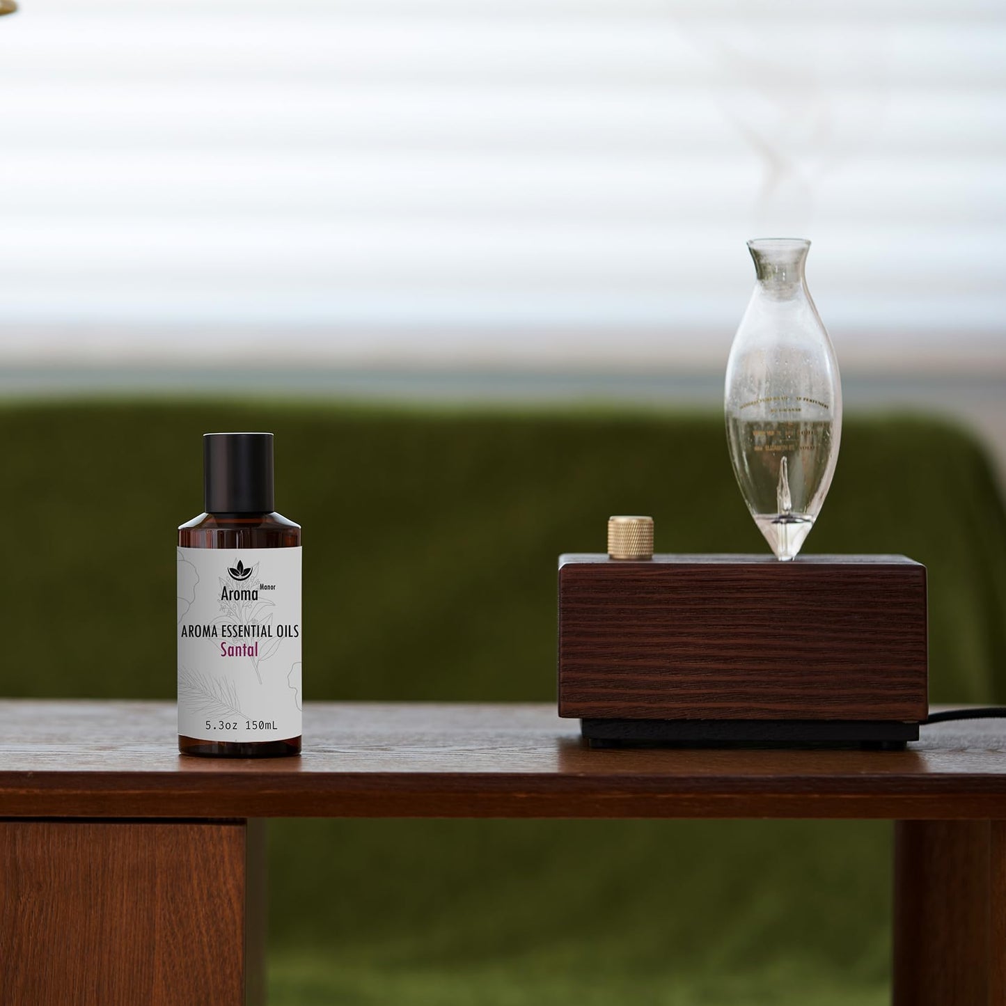 Car Diffuser Oil - Santal Essential Oil Blend | Luxury Hotel Inspired Aromatherapy 150ML