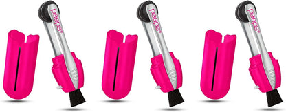 CarbonKlean Peeps Glasses Cleaner - Injected Pink, 3 Count | Carbon Microfiber Tech for Eyewear