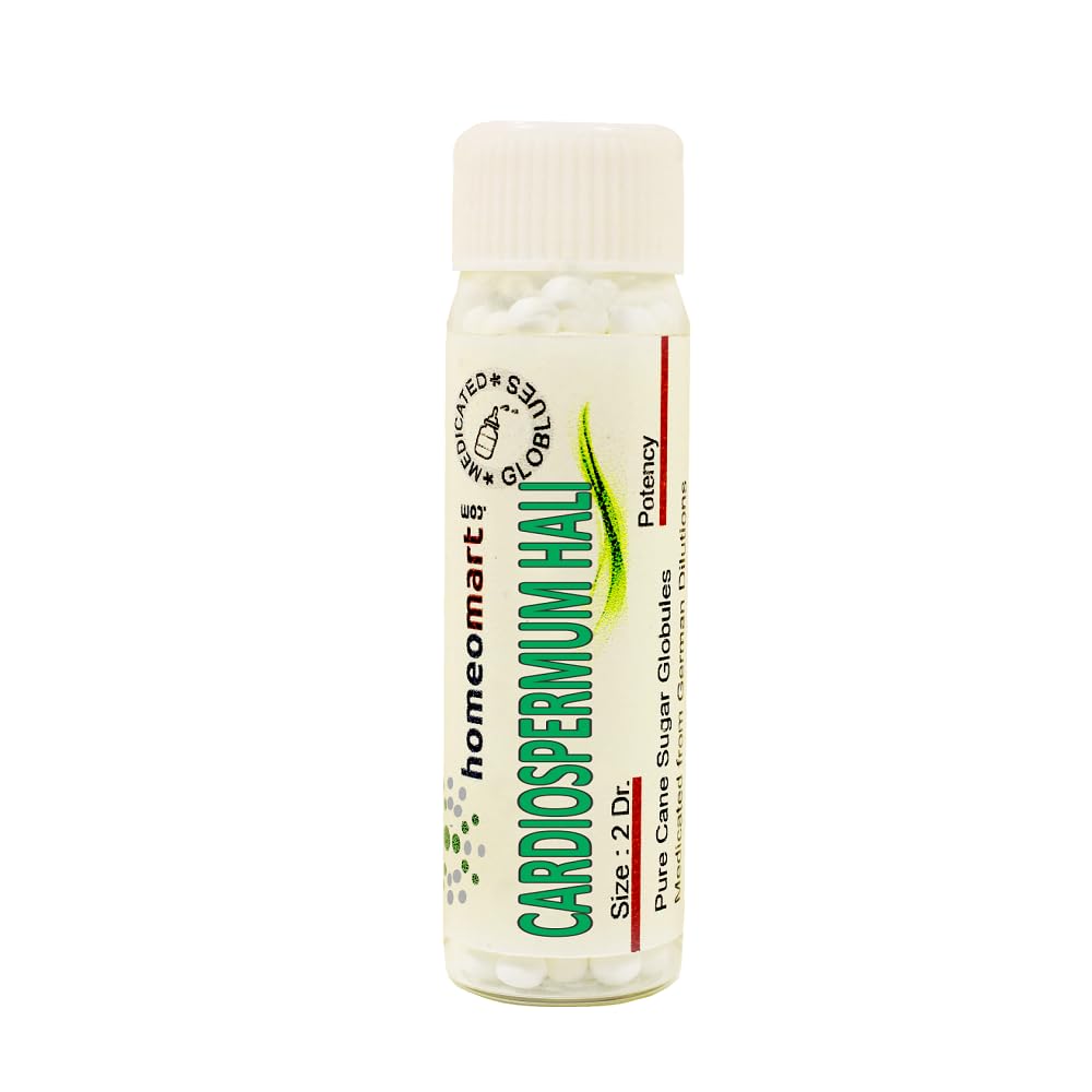 Cardiospermum Halicacabum Homeopathy Pellets 1M Potency – Pack of 3 | HomeoMart
