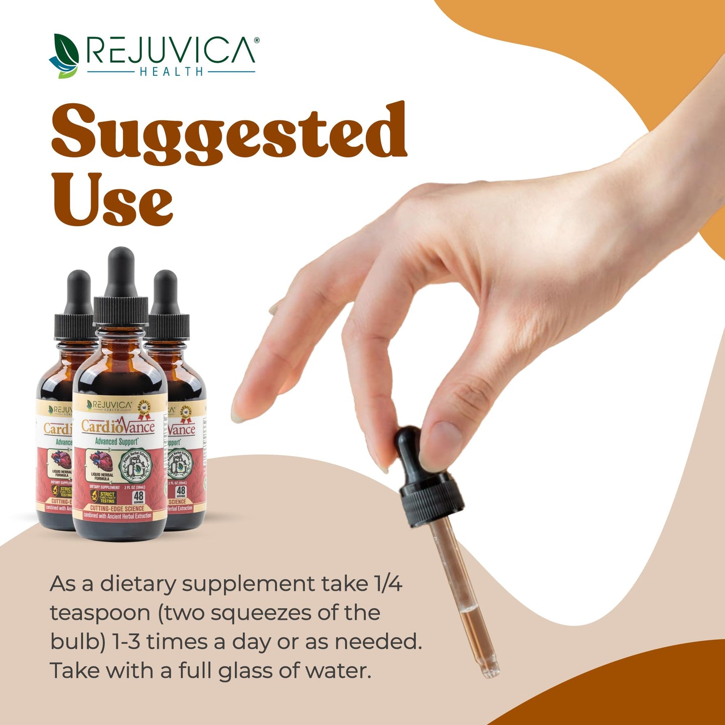 Rejuvica Health CardioVance - Liquid Heart Support Supplement