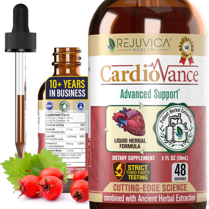 Rejuvica Health CardioVance - Liquid Heart Support Supplement