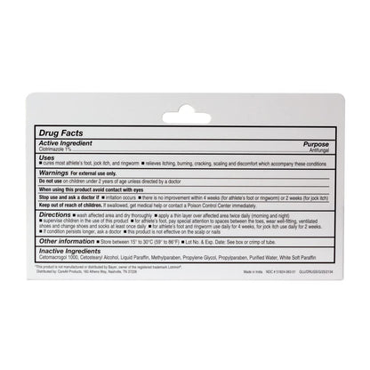 CareAll Clotrimazole 1% Antifungal Cream 4 Pack | Treats Athlete’s Foot, Jock Itch & Ringworm (Compare to Leading Brand)