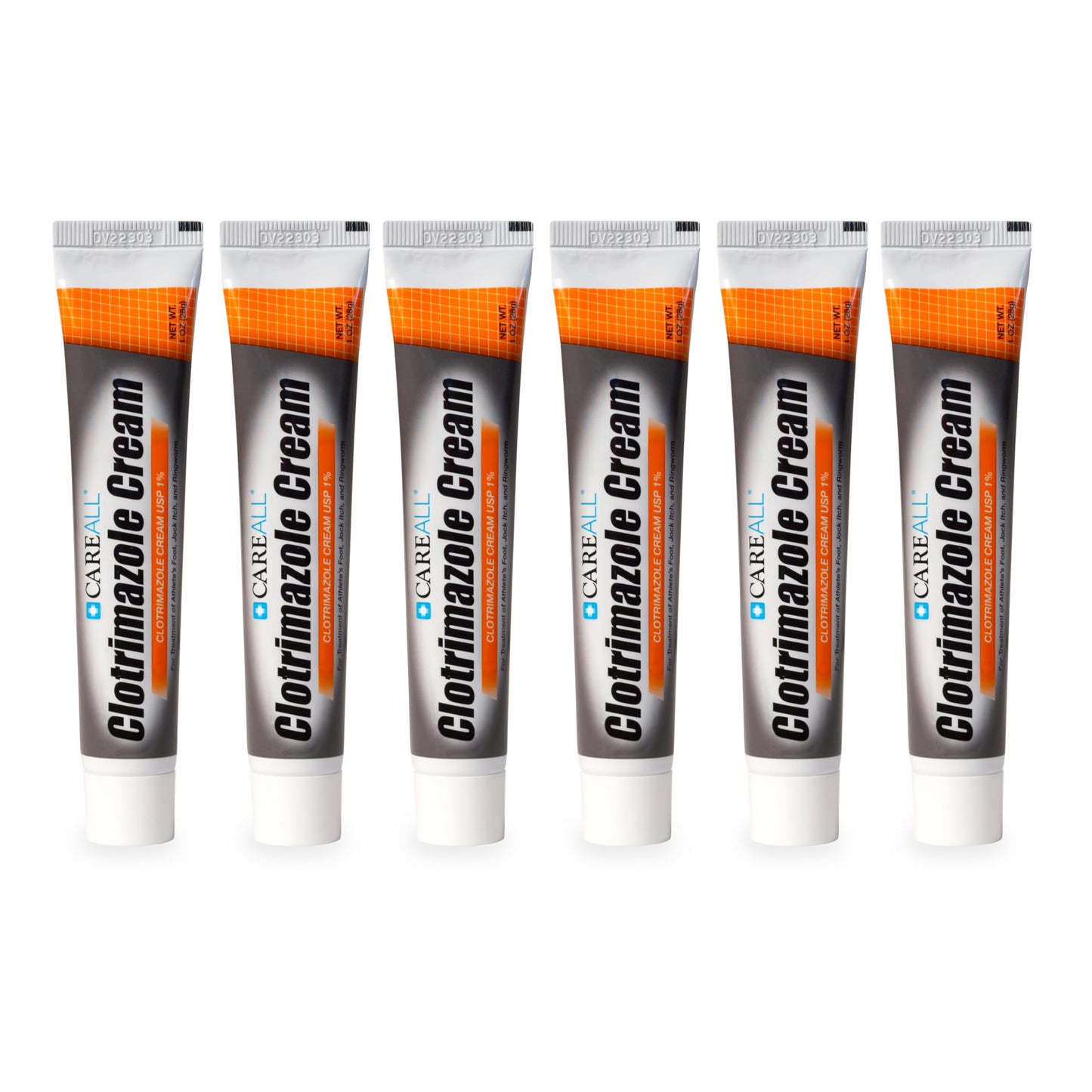 CareAll Clotrimazole 1% Cream 6 Pack – Antifungal Relief for Athlete’s Foot, Jock Itch & Ringworm