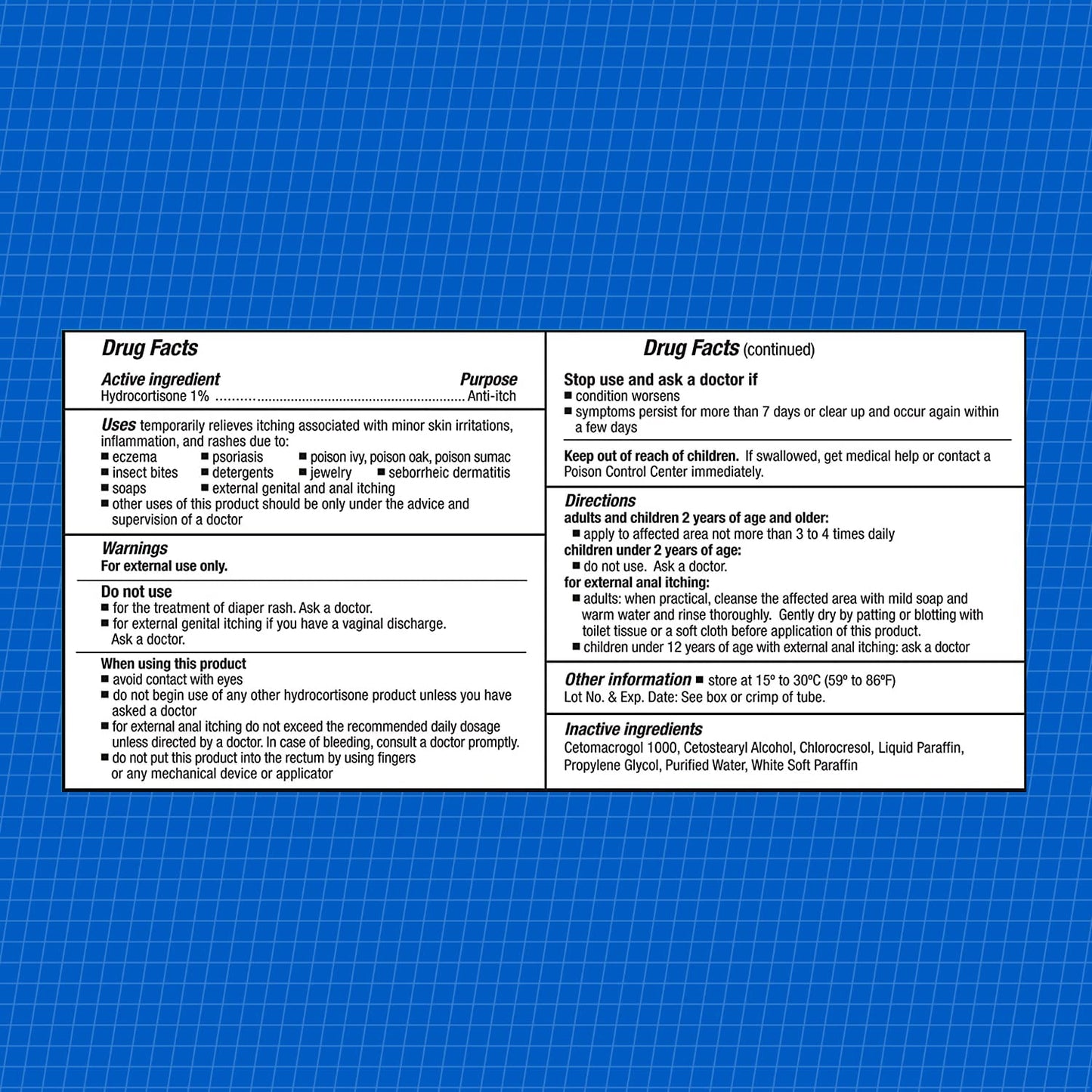 CareAll Hydrocortisone 1% 1oz Tube (Pack of 3) – Maximum Strength Anti-Itch Cream for Bug Bites, Eczema & More