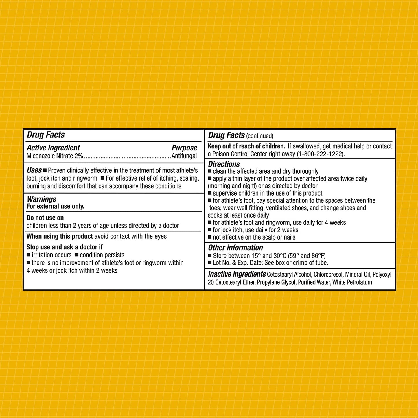 CareAll Miconazole Nitrate 2% Antifungal Cream – 1 oz, Pack of 2 | Compare to Leading Brand