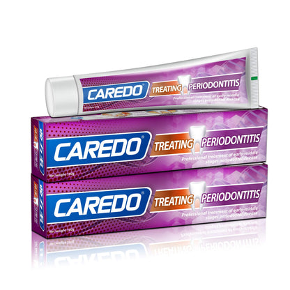 CAREDO Gum Toothpaste for Periodontitis | Gum Health & Receding Gums - 2 Pack