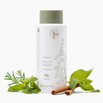 CariFree Naturals Mouth Rinse | Fluoride-Free, pH Elevated, Magnolia Bark, Alcohol-Free