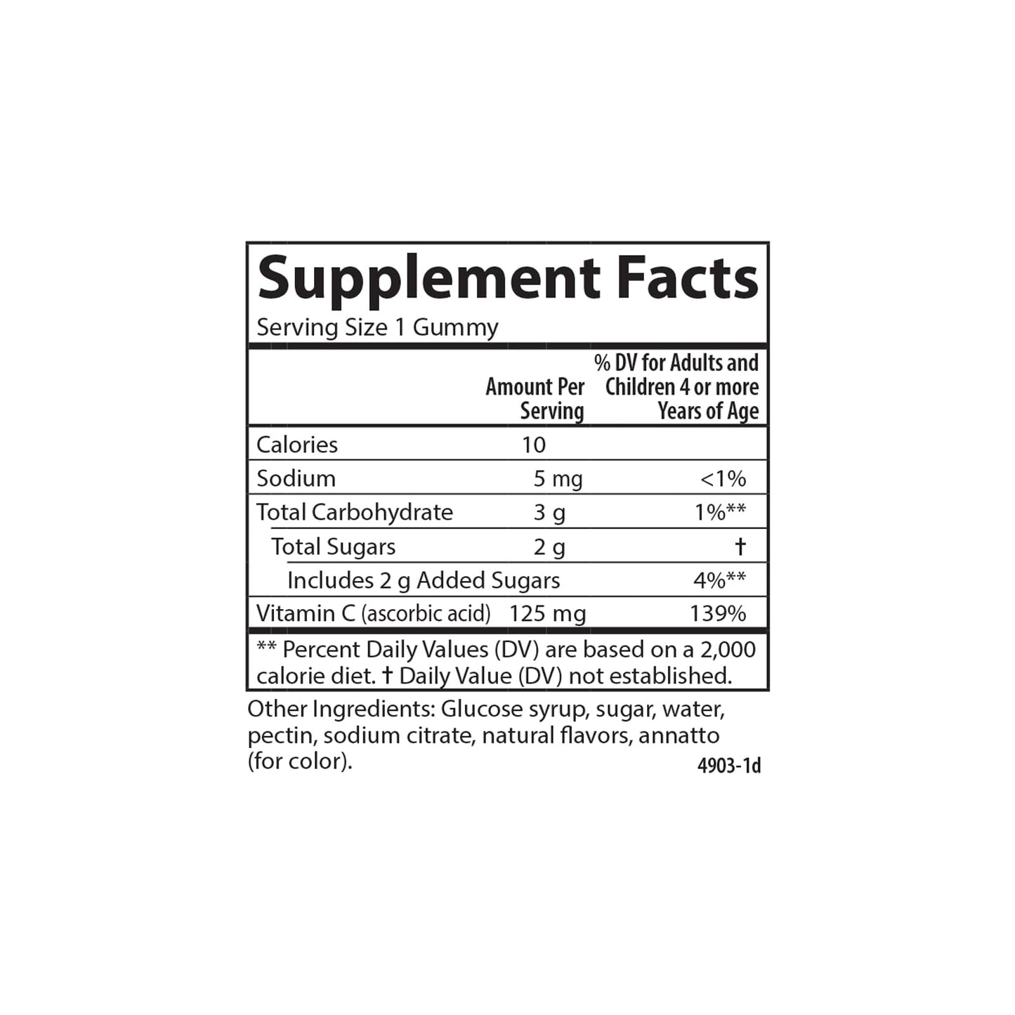 CARLSON LABS Kids Vitamin C Gummies, 60 CT | Immune Support for Kids