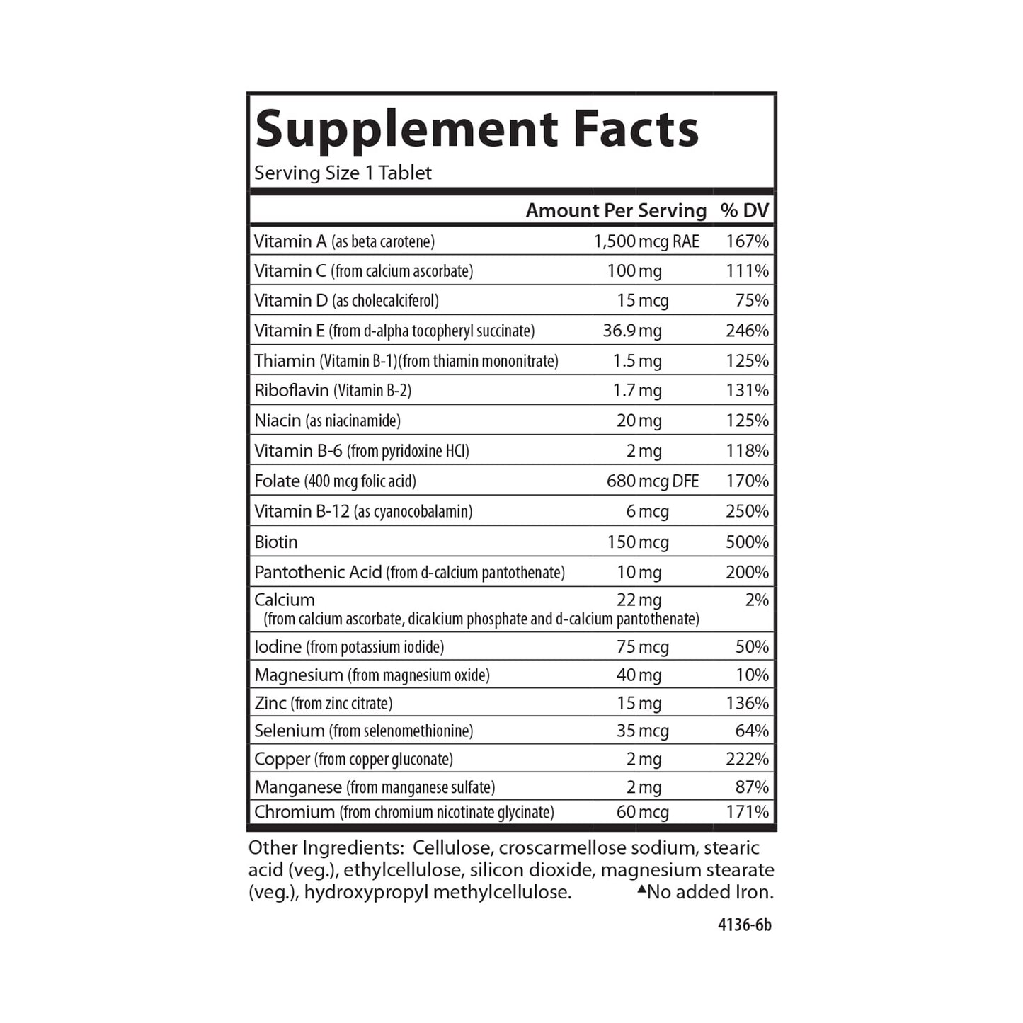 Carlson Mini-Multi Multivitamin Tablets, 250 Count - Easy to Swallow