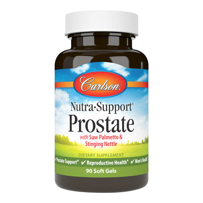 Carlson Nutra-Support Prostate – Saw Palmetto & Stinging Nettle, 90 Softgels