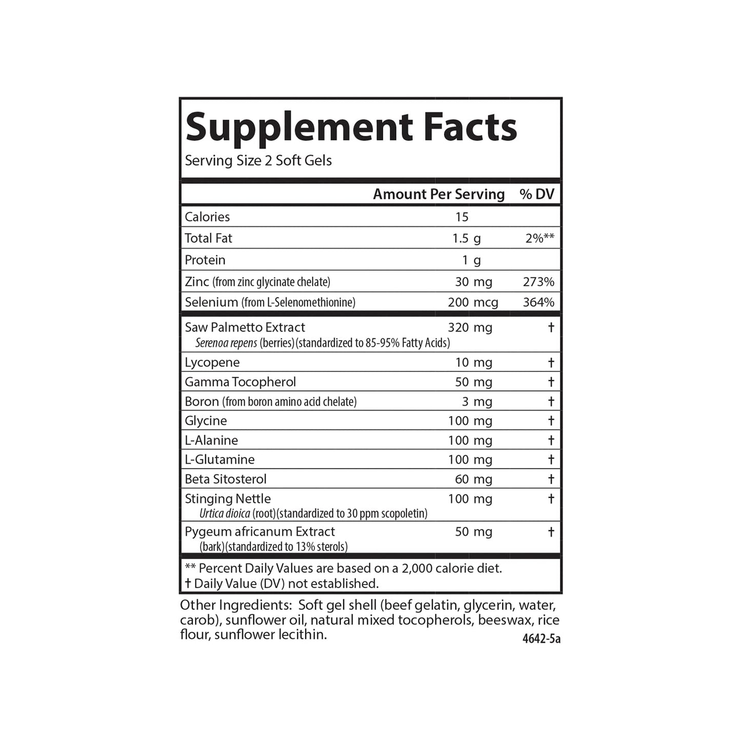 Carlson Nutra-Support Prostate – Saw Palmetto & Stinging Nettle, 90 Softgels