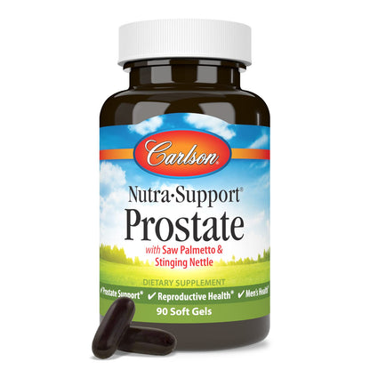 Carlson Nutra-Support Prostate – Saw Palmetto & Stinging Nettle, 90 Softgels