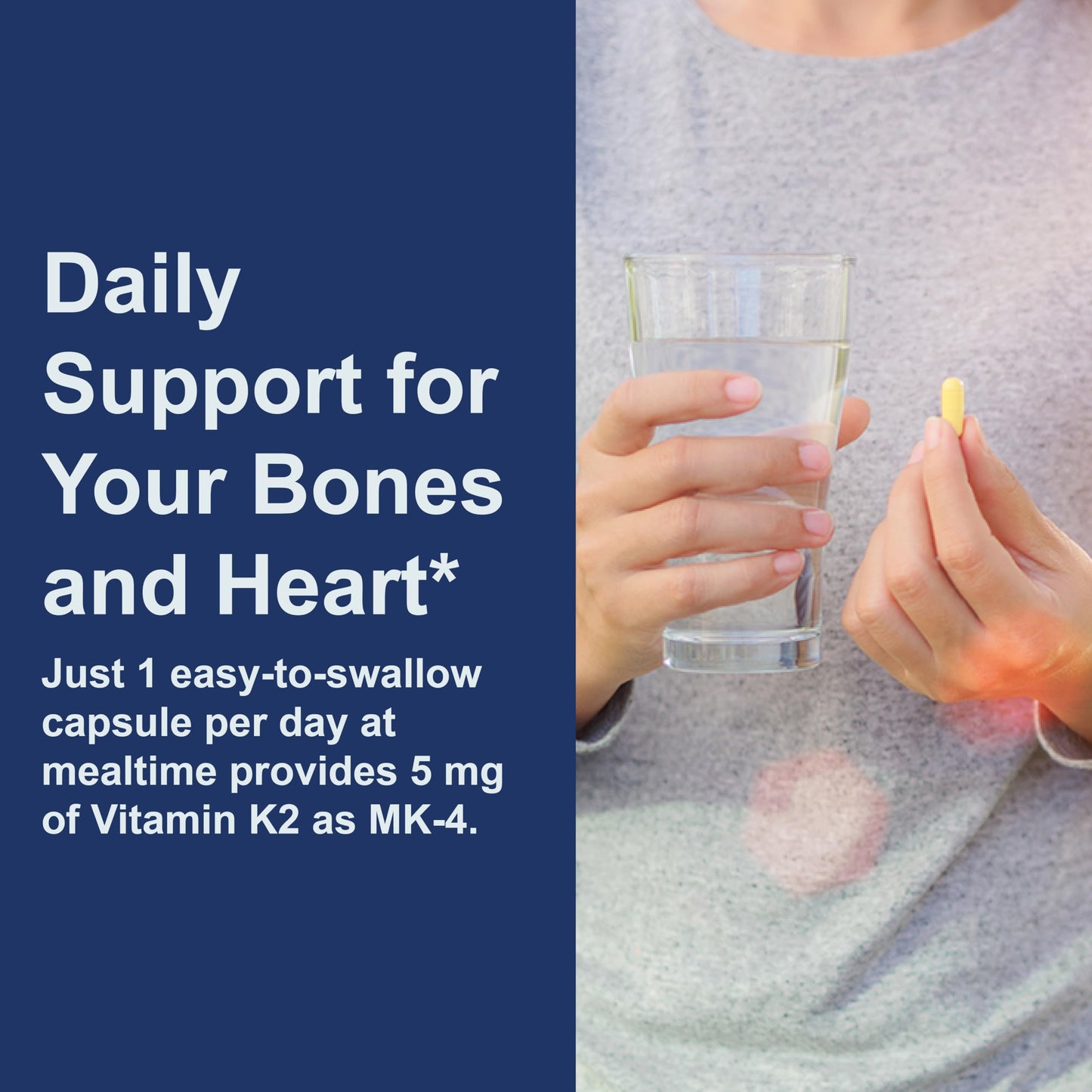 Carlson Vitamin K2 MK-4 (Menatetrenone) – 60 Soy-Free Capsules, Bone & Heart Health