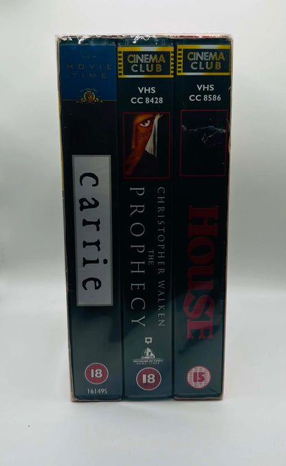 Carrie/The Prophecy/House Triple (18) (NEW SEALED)