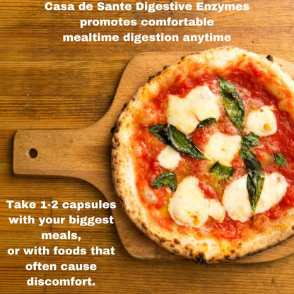 Casa de Sante FODMAP Digestive Enzymes – 18 Enzymes, No GMO