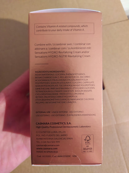Casmara Vitamin C Serum - Natural Anti-Aging, 1.7 Fl Oz