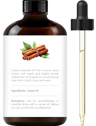 Handcraft Blends Cassia Essential Oil – 4 Fl Oz | 100% Pure & Natural