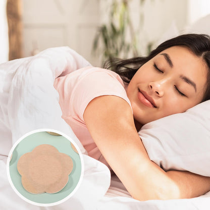 50Pcs Castor Oil Belly Button Patch Kit – Organic Cold-Pressed Oil