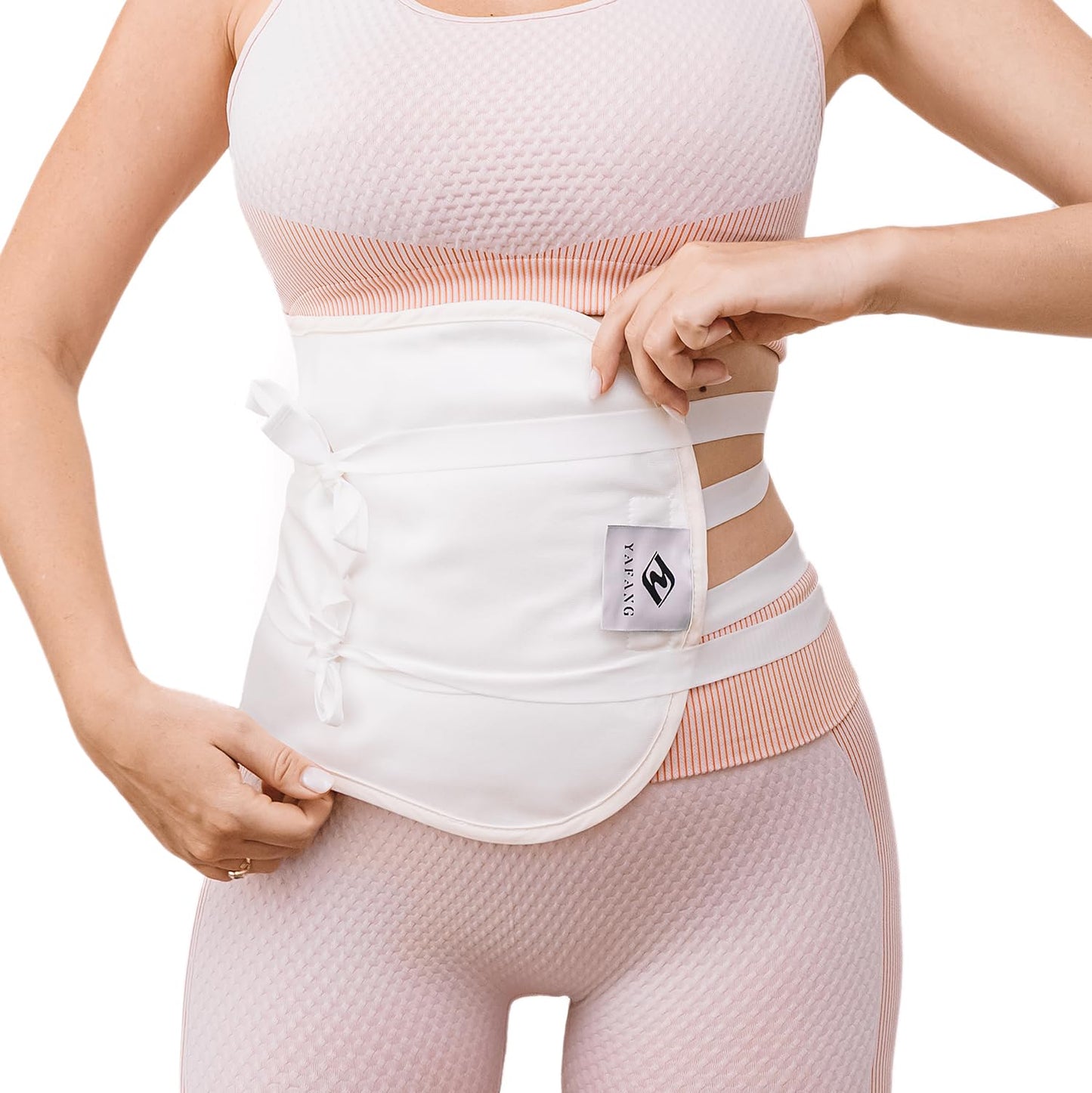 Castor Oil Pack Wrap for Stomach – Premium Cotton Flannel & Reusable Straps