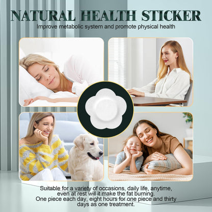 Castor Oil Patches – 50Pcs Disposable Organic Cotton Belly Button Patches | Leak-Proof & Hypoallergenic