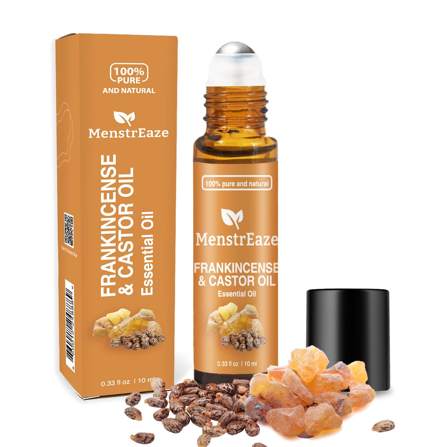 Castor Oil Roll-On with Frankincense for Eyes – 10ml