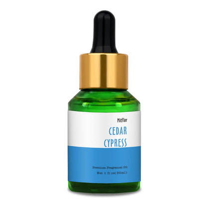 30ml Cedar Cypress Fragrance Oil | MitFlor Premium Grade Fragrance Essentials Oil for Soap, Candle Making & Diffusers