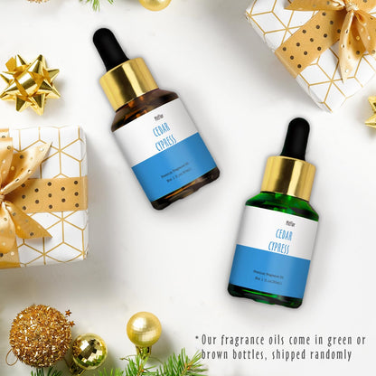 30ml Cedar Cypress Fragrance Oil | MitFlor Premium Grade Fragrance Essentials Oil for Soap, Candle Making & Diffusers