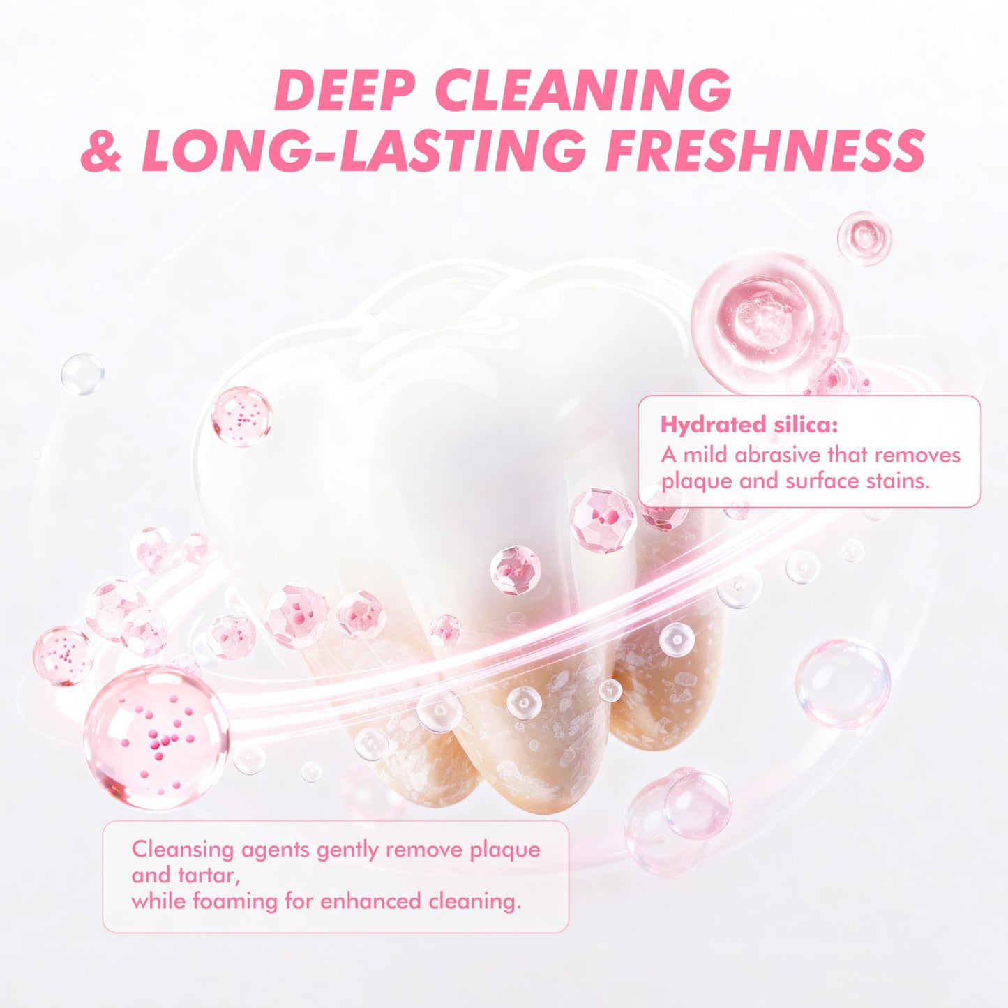 CEELIKE Camellia Fresh Breath Toothpaste - Floral Flavor, 4.23 oz (120 g)