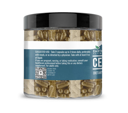 Earthborn Elements Celery Seed 200 Capsules - Pure & Undiluted