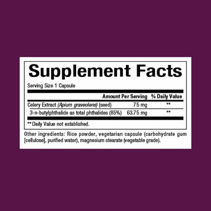 Natural Factors Celery Seed Extract: Concentrated Celery Seed for Healthy Circulation & Heart Support