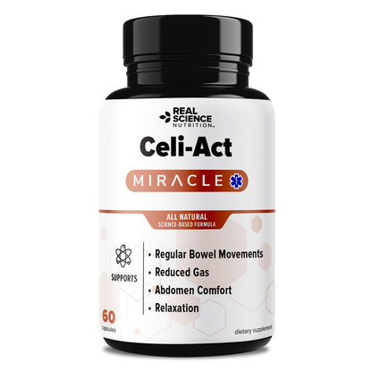 Real Science Nutrition Celi-Act Miracle – Natural Celiac Support & Digestive Health