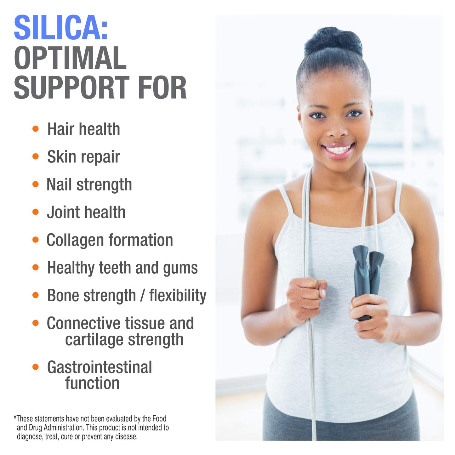 Cellfood Essential Silica Anti-Aging Formula – 4 oz, 2 Pack | Supports Bones, Joints, Hair, Skin, Nails