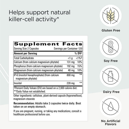Integrative Therapeutics Cellular Forte IP-6 Inositol – Immune Support (120 Capsules)