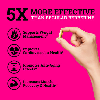 Black Forest 5X Berberine DHB with Ceylon Cinnamon – 5X Bioavailable