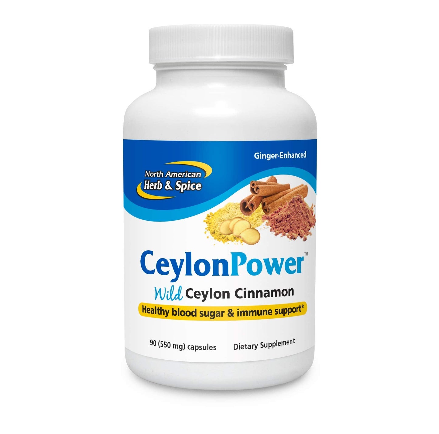CeylonPower 90 Capsules - North American Herb & Spice