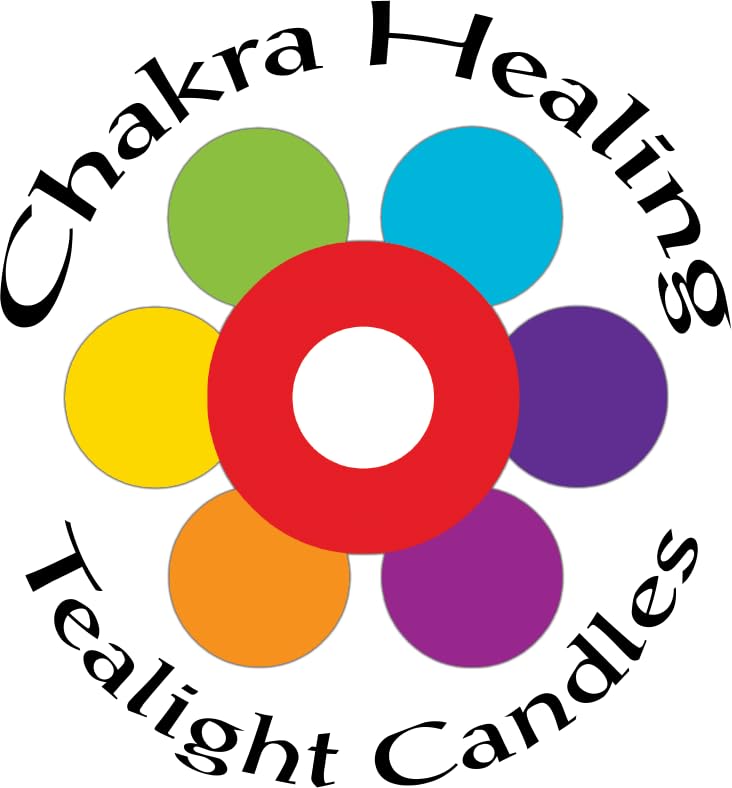 Chakra Colored & Scented Tealight Candles - 16 Pcs, 60+ Hours Burn Time