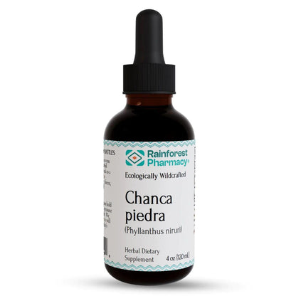 Chanca Piedra Liquid Extract 4oz - Wildcrafted from the Amazon Rainforest