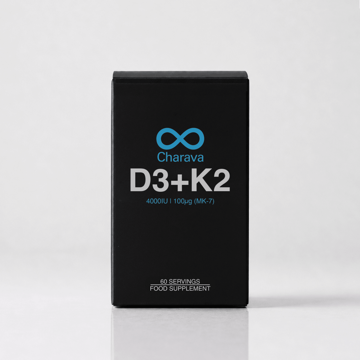 Charava Vitamin D3 (4000IU) + K2 (MK-7)