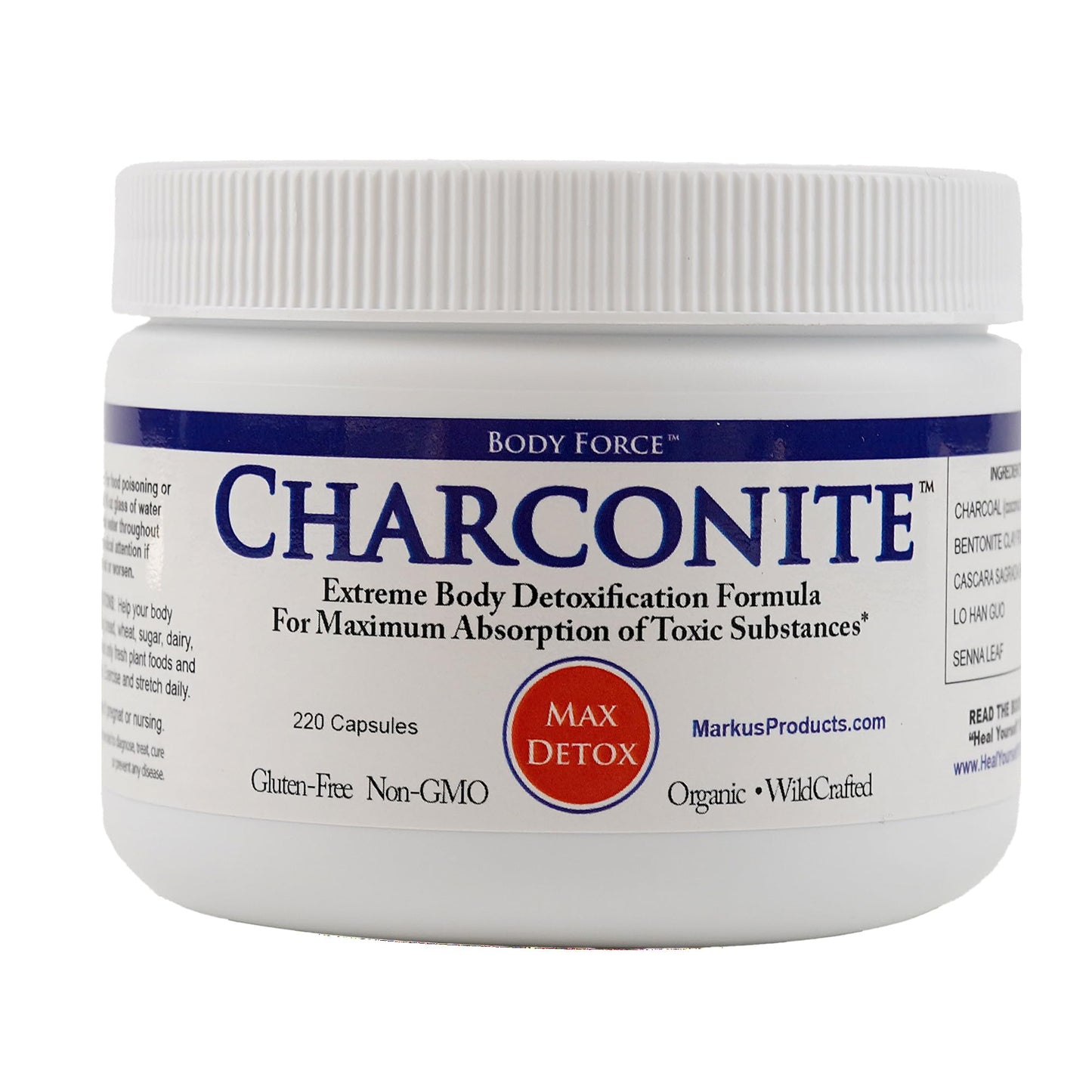Charconite - Charcoal & Bentonite Digestive Support