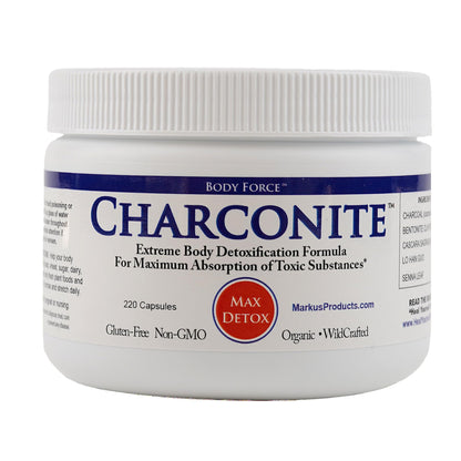 Charconite - Charcoal & Bentonite Digestive Support